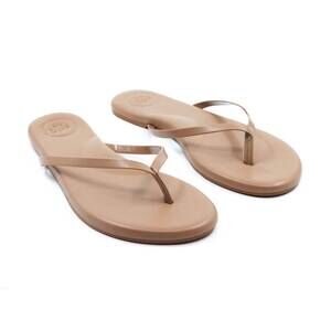NEW SOLEI SEA women's indie flip flop in nude
